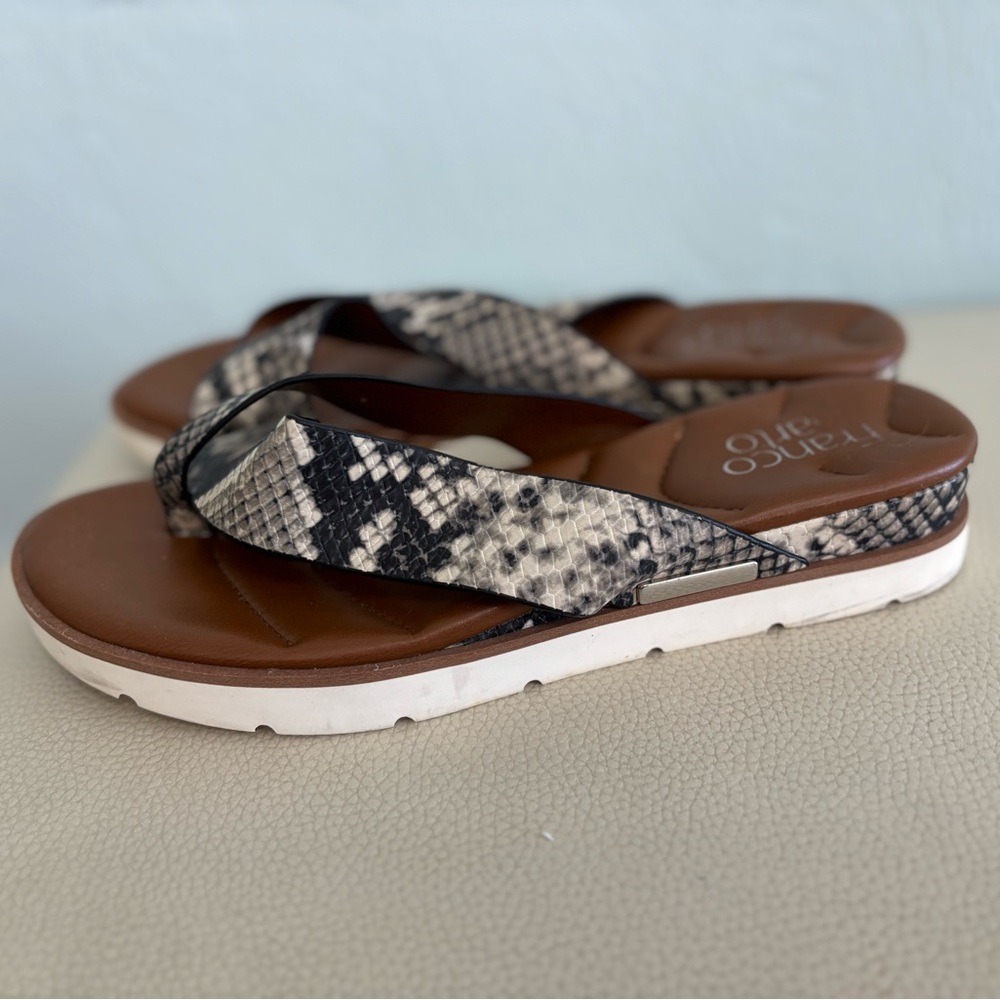 Franco Sarto Python Sandals - Picture 2 of 3